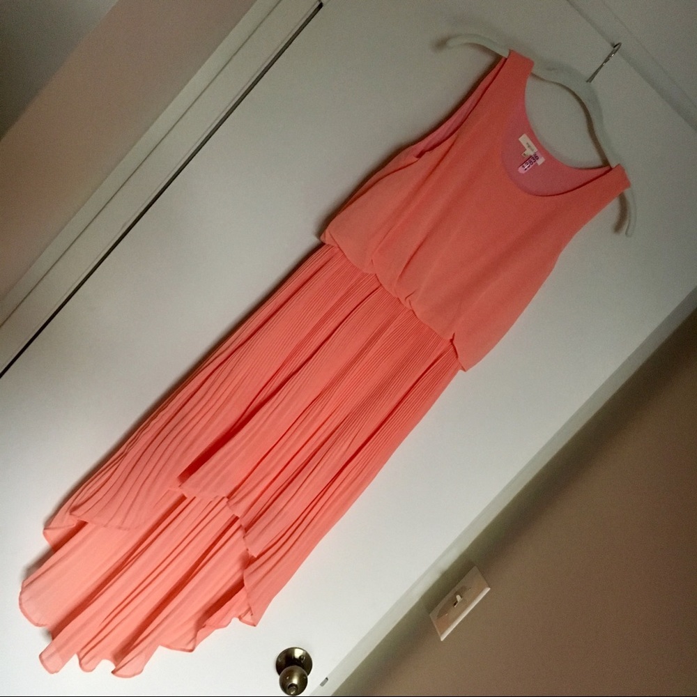 English Rose High-Low Dress